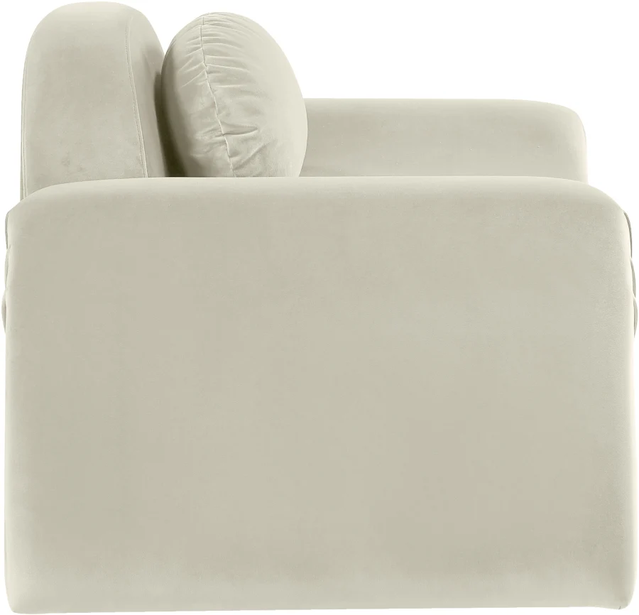 Austin Velvet Upholstered Accent Chair - Image 13