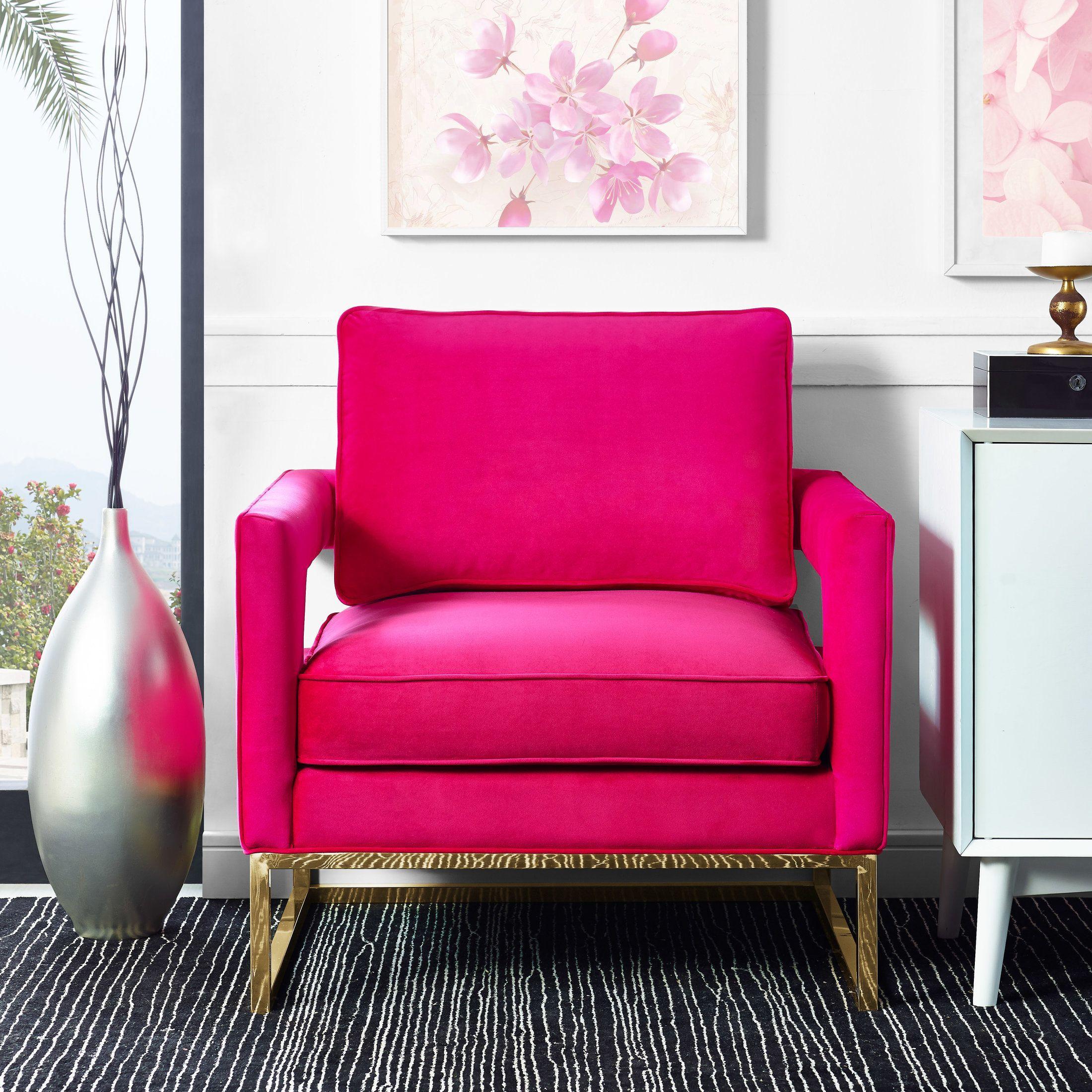 Avery Performance Velvet Accent Chair - Image 14