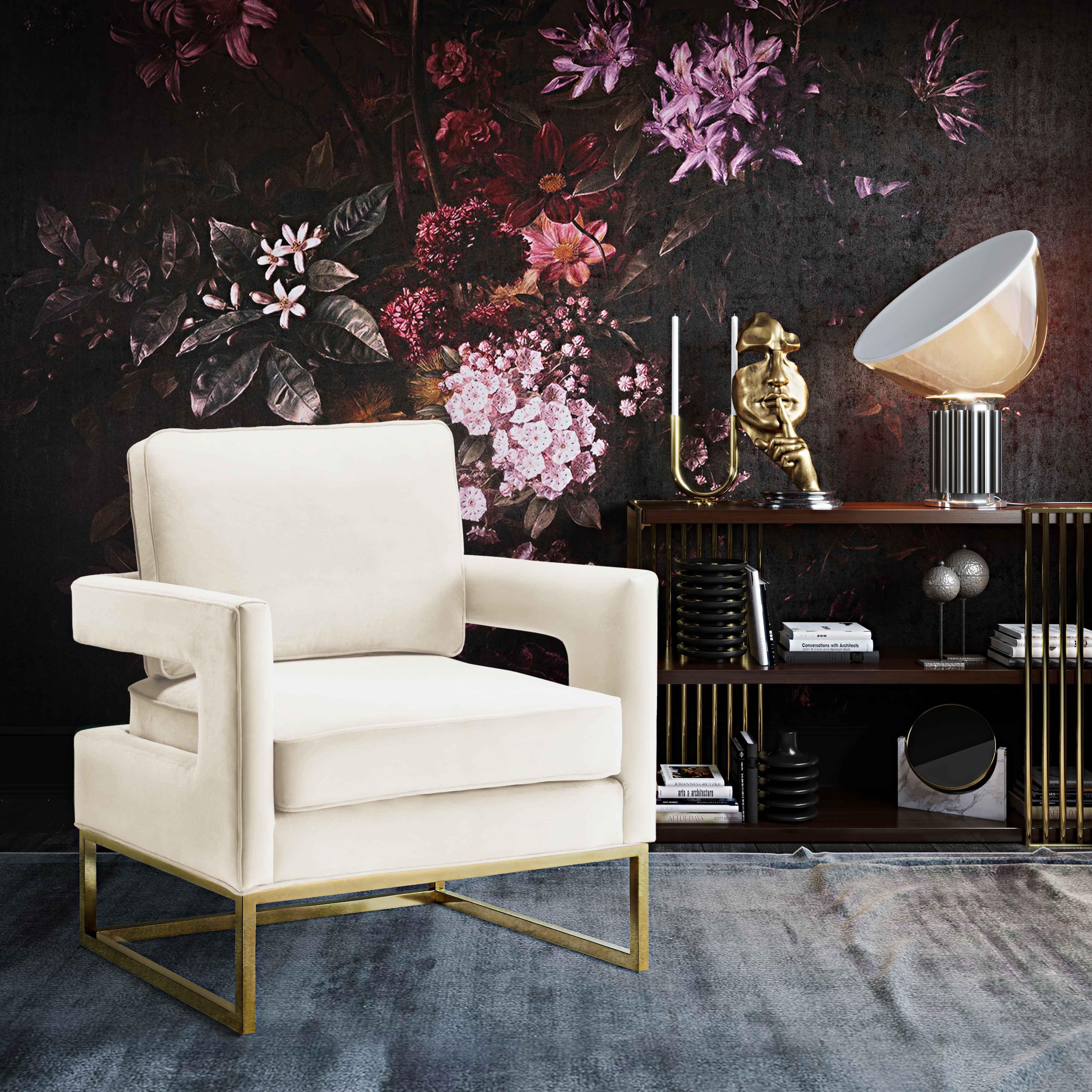 Avery Performance Velvet Accent Chair - Image 26