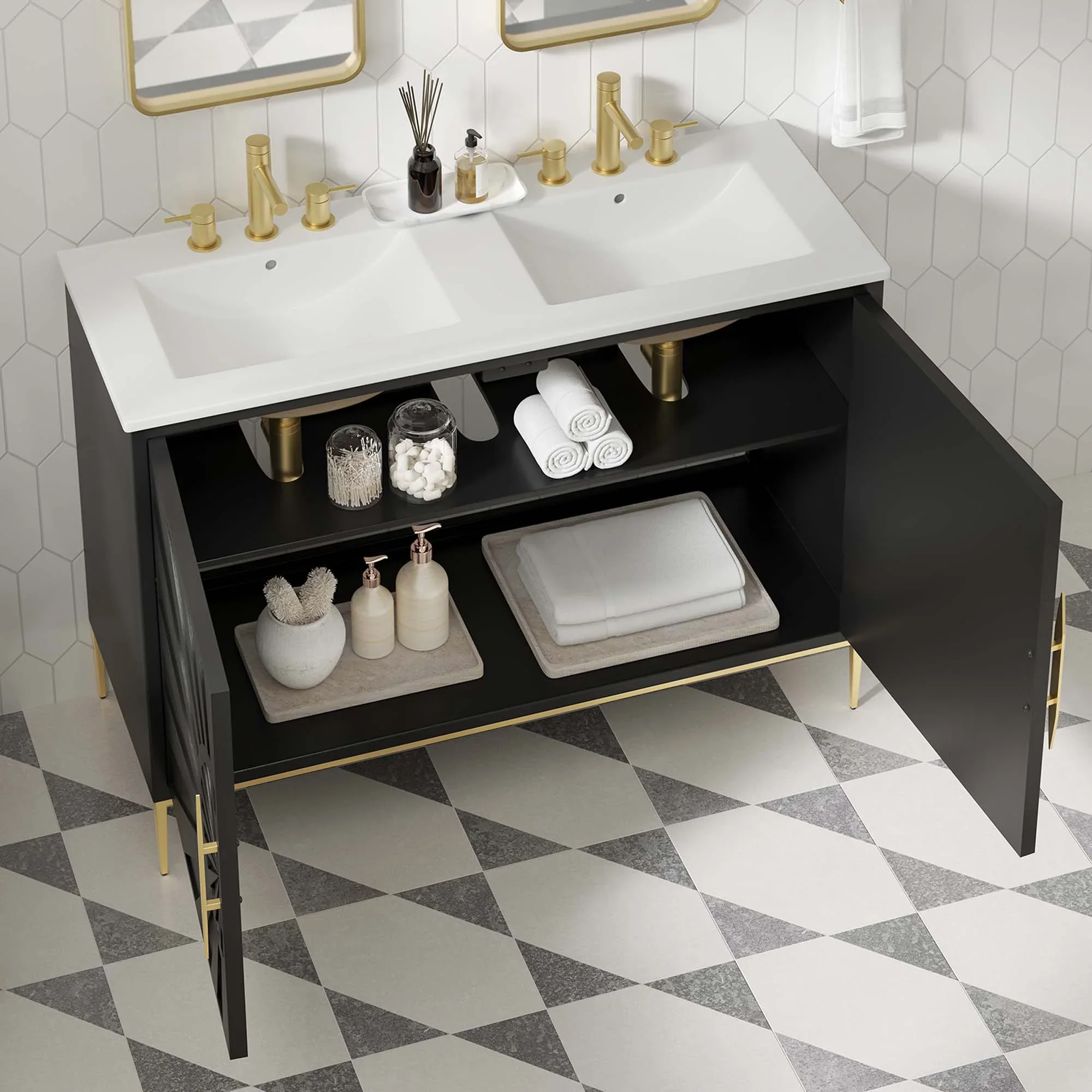Awaken Bathroom Vanity Basin Included - Image 108