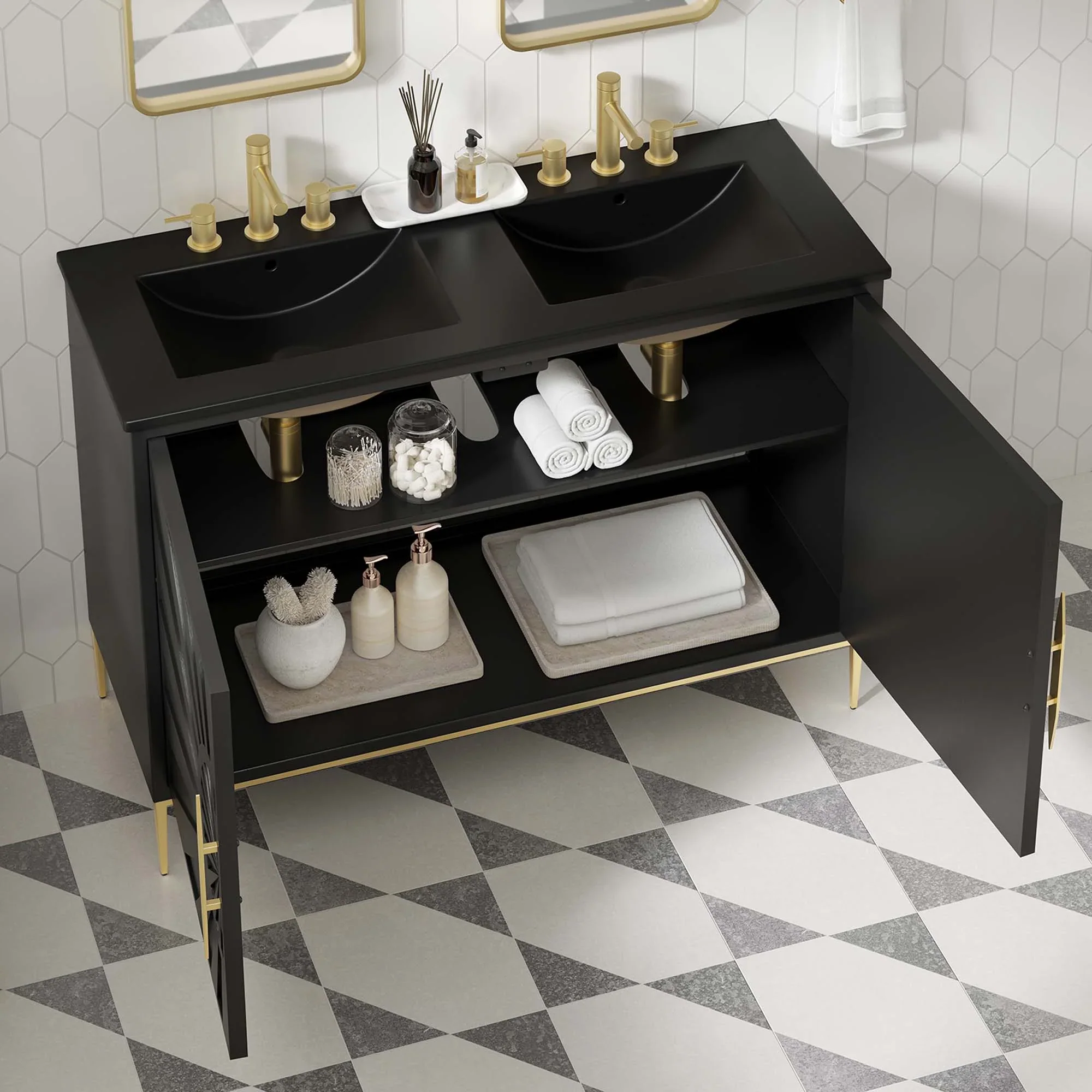 Awaken Bathroom Vanity Basin Included - Image 118
