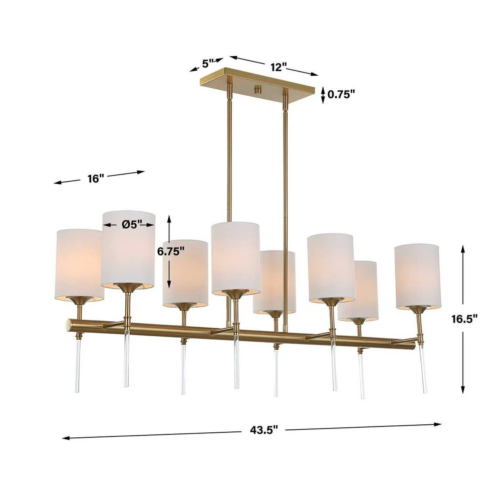 Awyr, 8 Lt Chandelier - Image 3