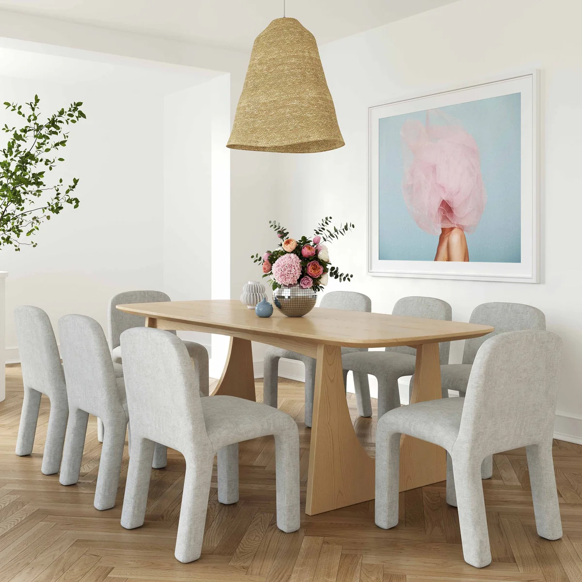 Aylin Natural Grass Pendant Lamp - Image 2