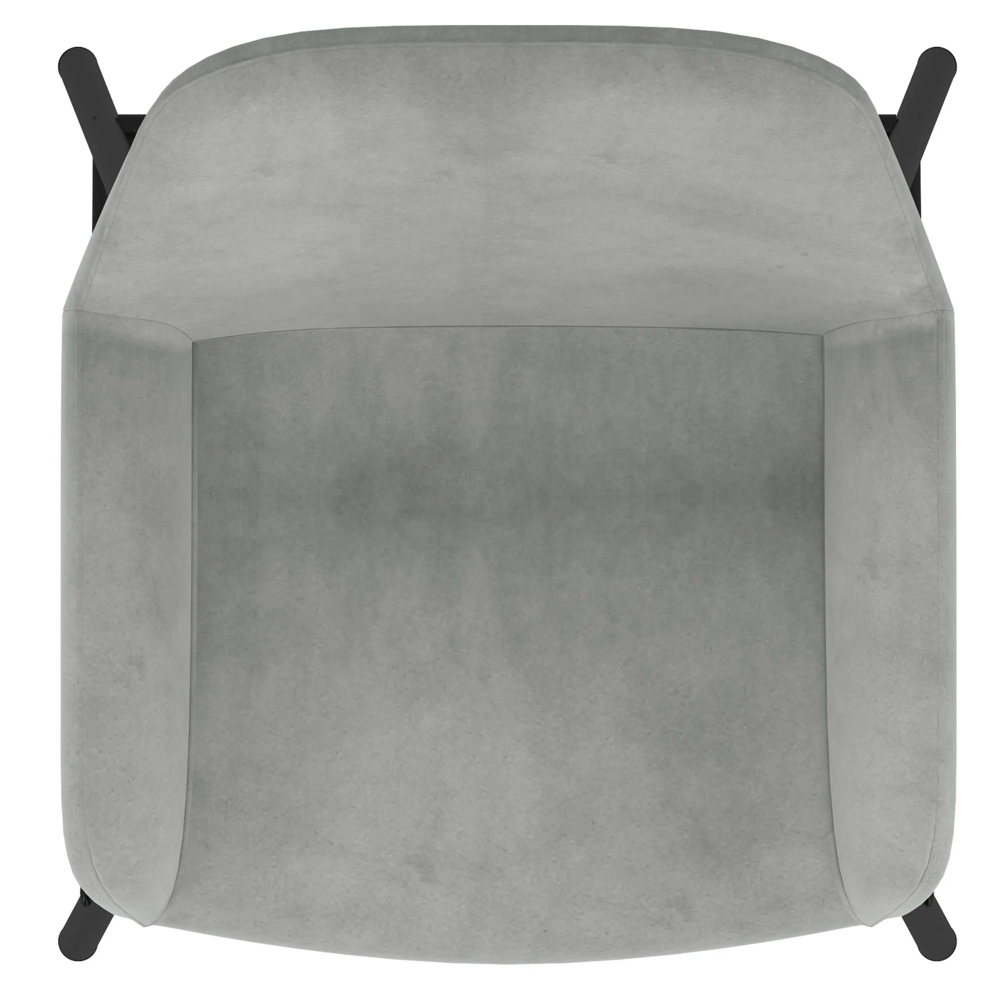 Baily 26" Counter Stool, set of 2, in Grey and Black - Image 7