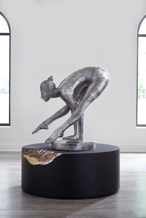 Balancing Body Sculpture, Aluminum - Image 6