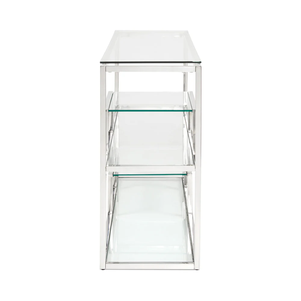 Barolo Steel Console Table - Image 5
