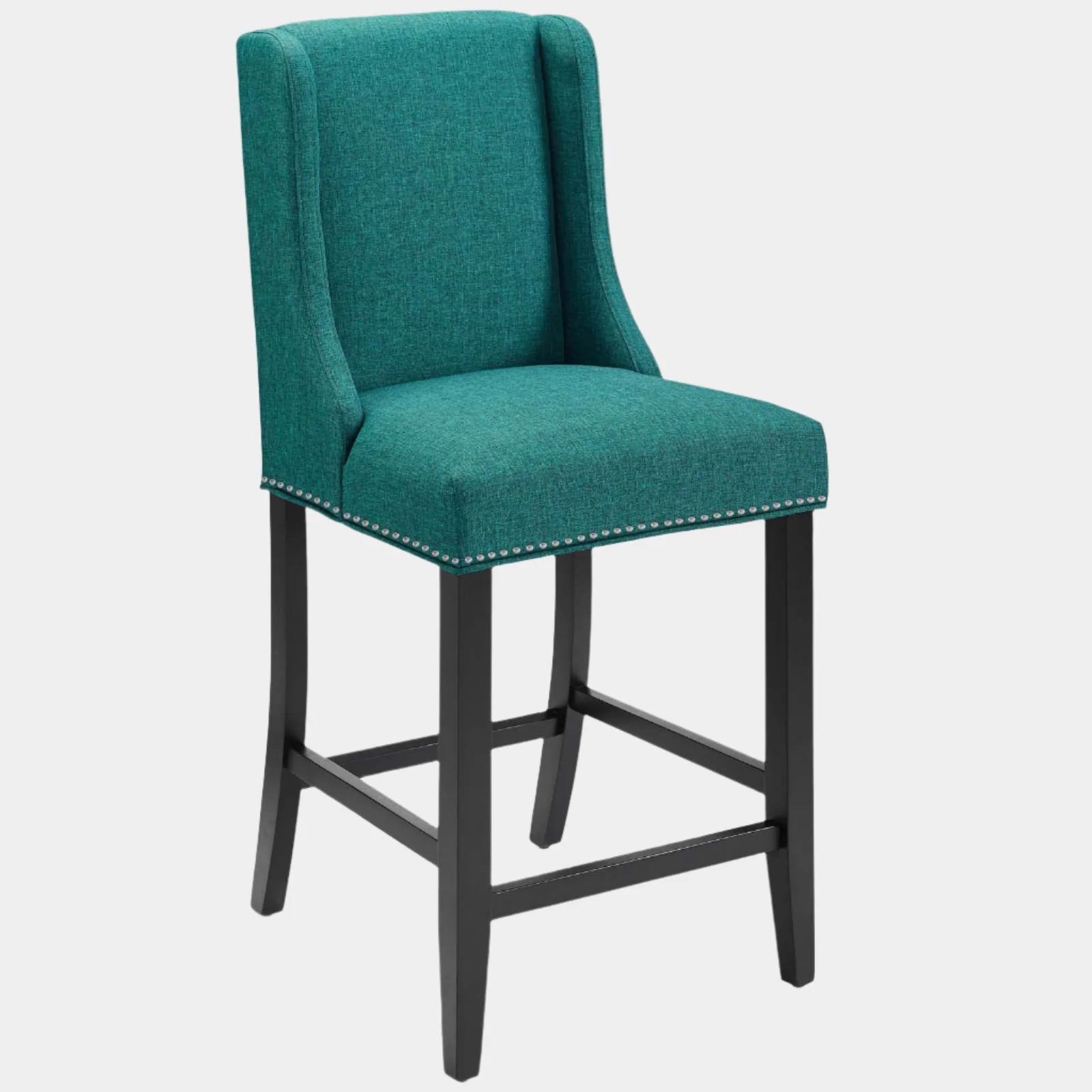 Baron Upholstered Fabric Counter Stool - Image 15
