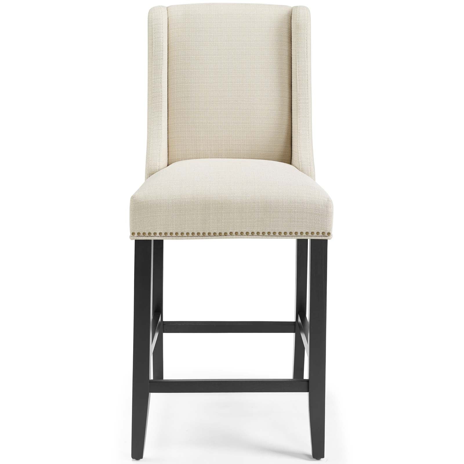Baron Upholstered Fabric Counter Stool Set of 2 - Image 13