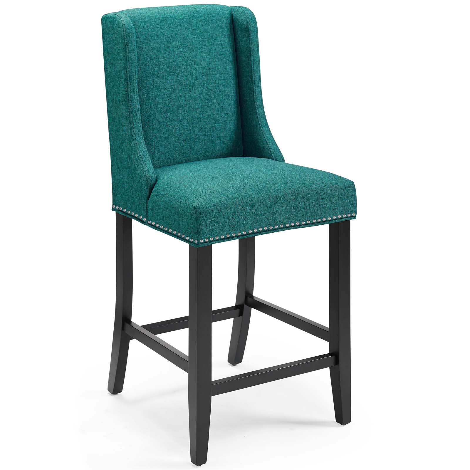 Baron Upholstered Fabric Counter Stool Set of 2 - Image 17