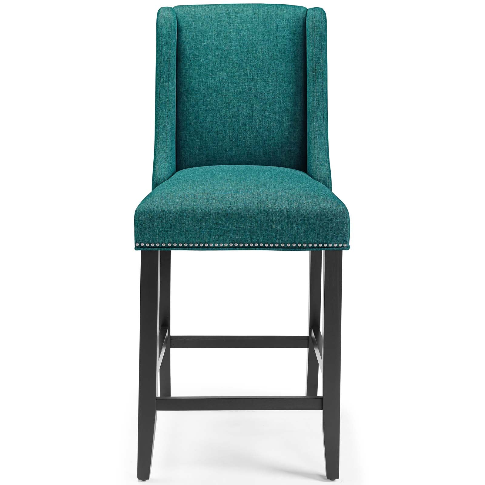 Baron Upholstered Fabric Counter Stool Set of 2 - Image 20