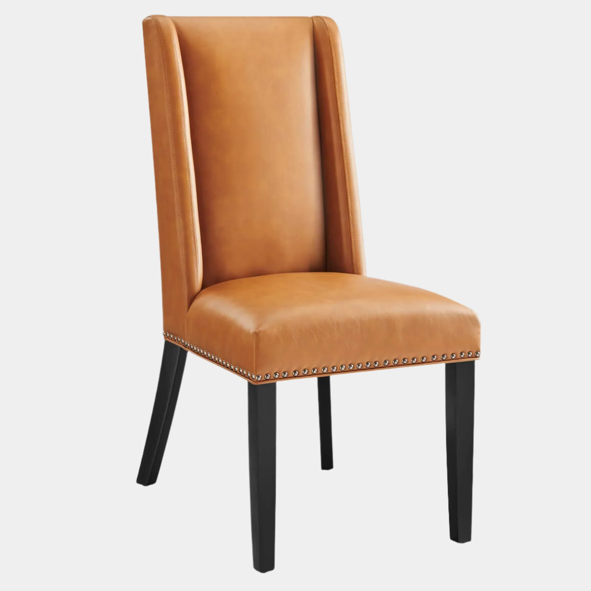 Baron Vegan Leather Dining Chair - Image 13