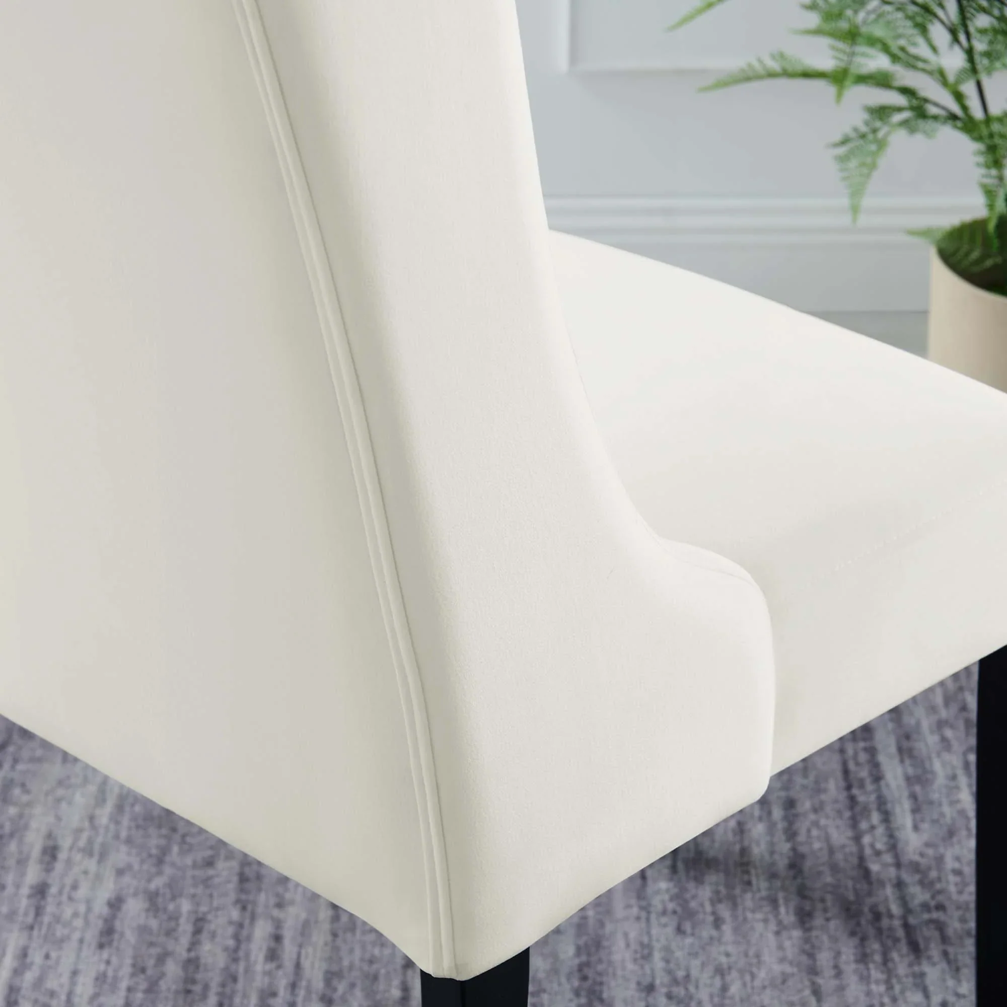 Baronet Performance Velvet Dining Chairs - Set of 2 - Image 17