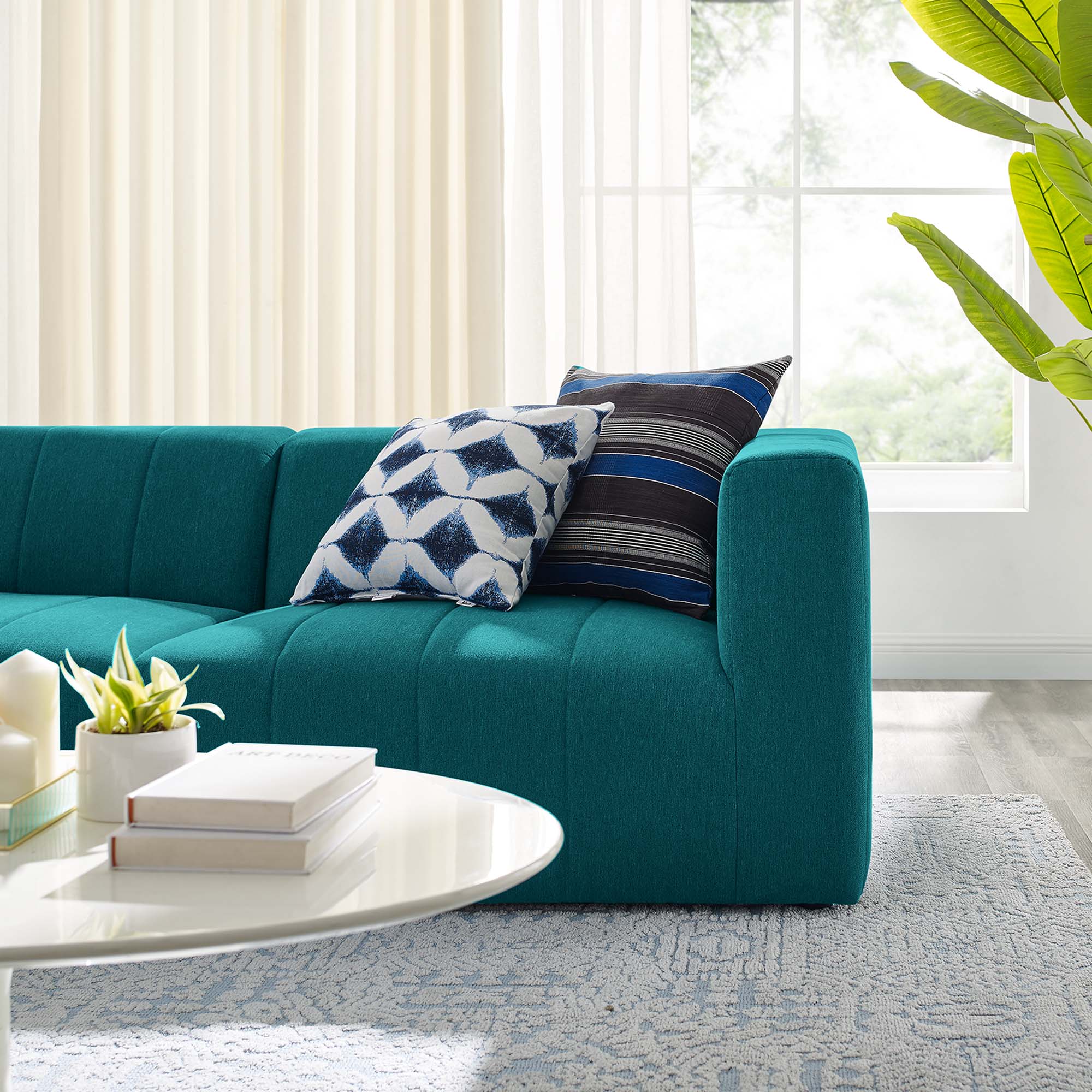 Bartlett Upholstered Fabric 2-Piece Loveseat - Image 3