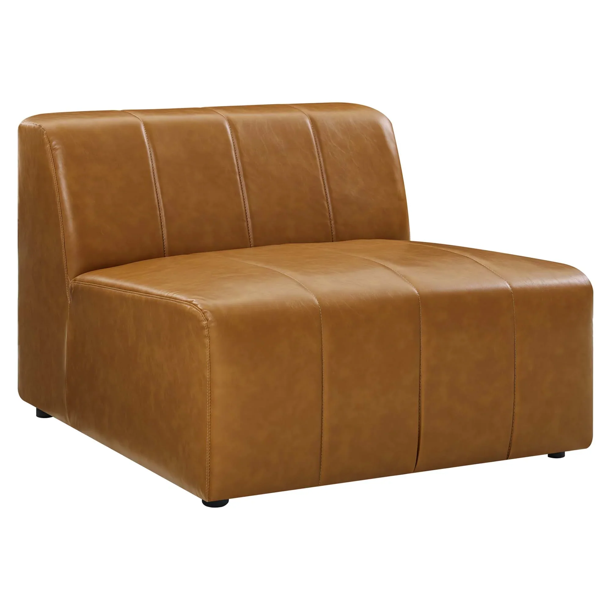 Bartlett Vegan Leather 5-Piece Sectional Sofa - Image 5