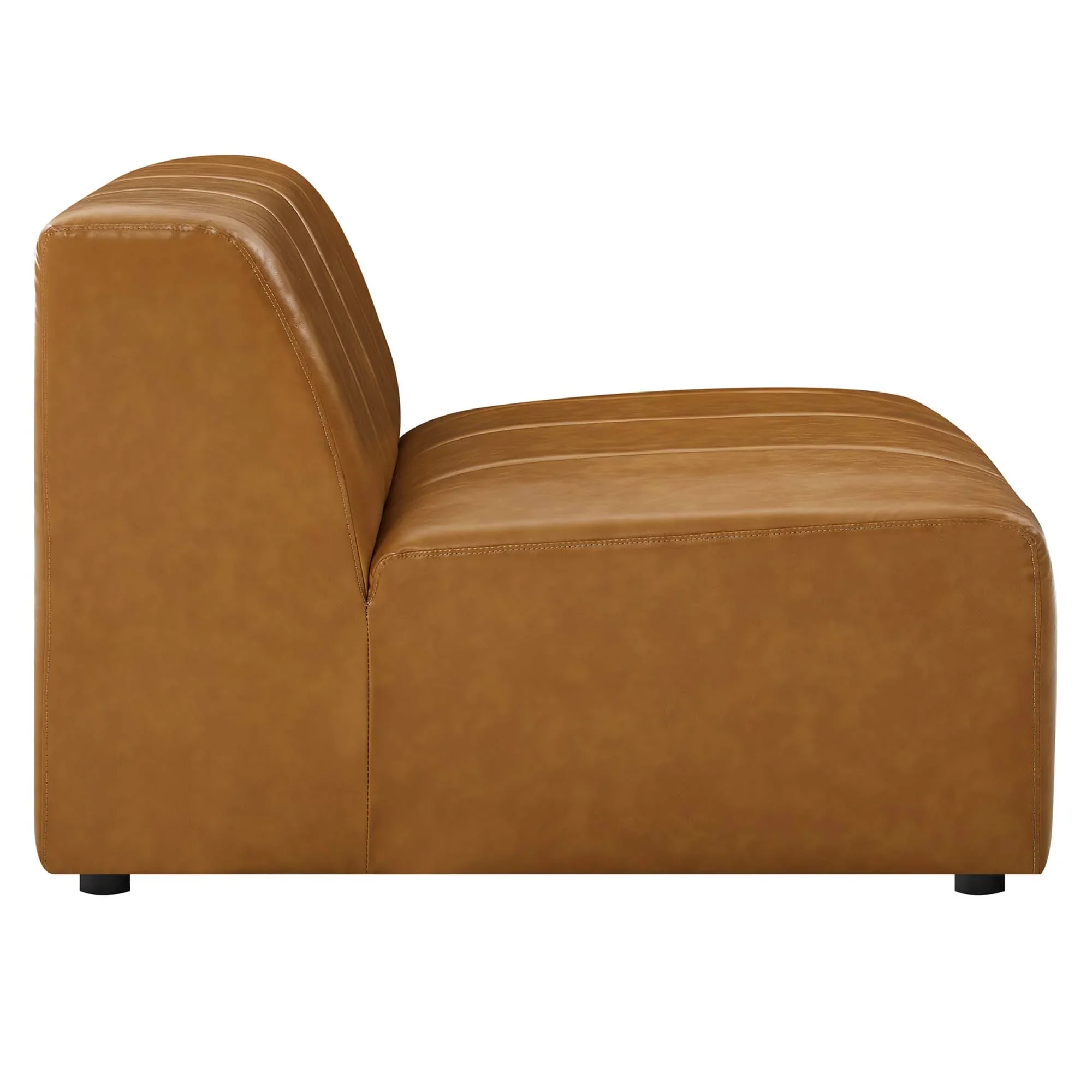 Bartlett Vegan Leather 5-Piece Sectional Sofa - Image 8