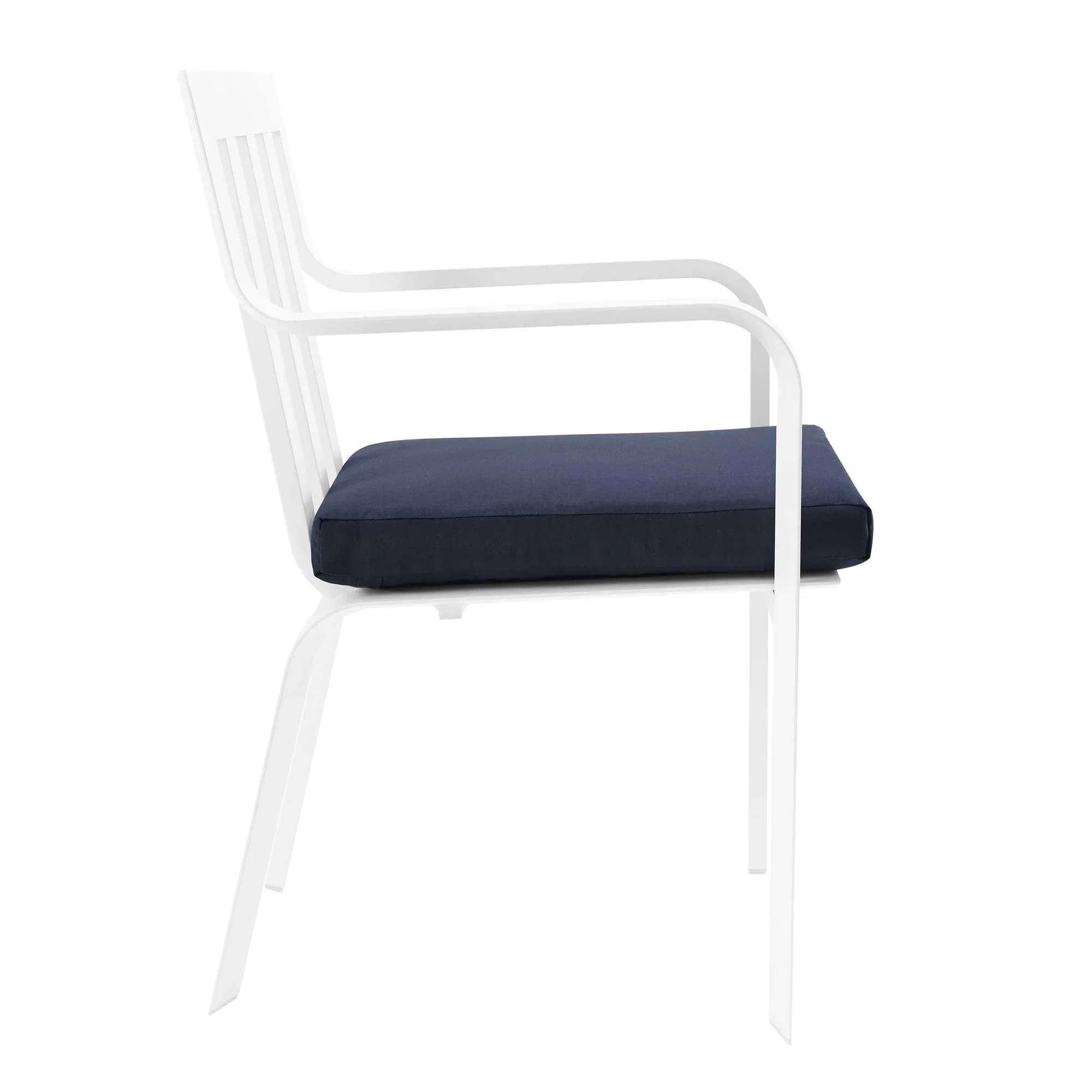 Baxley Outdoor Patio Aluminum Armchair Set of 2 - Image 14