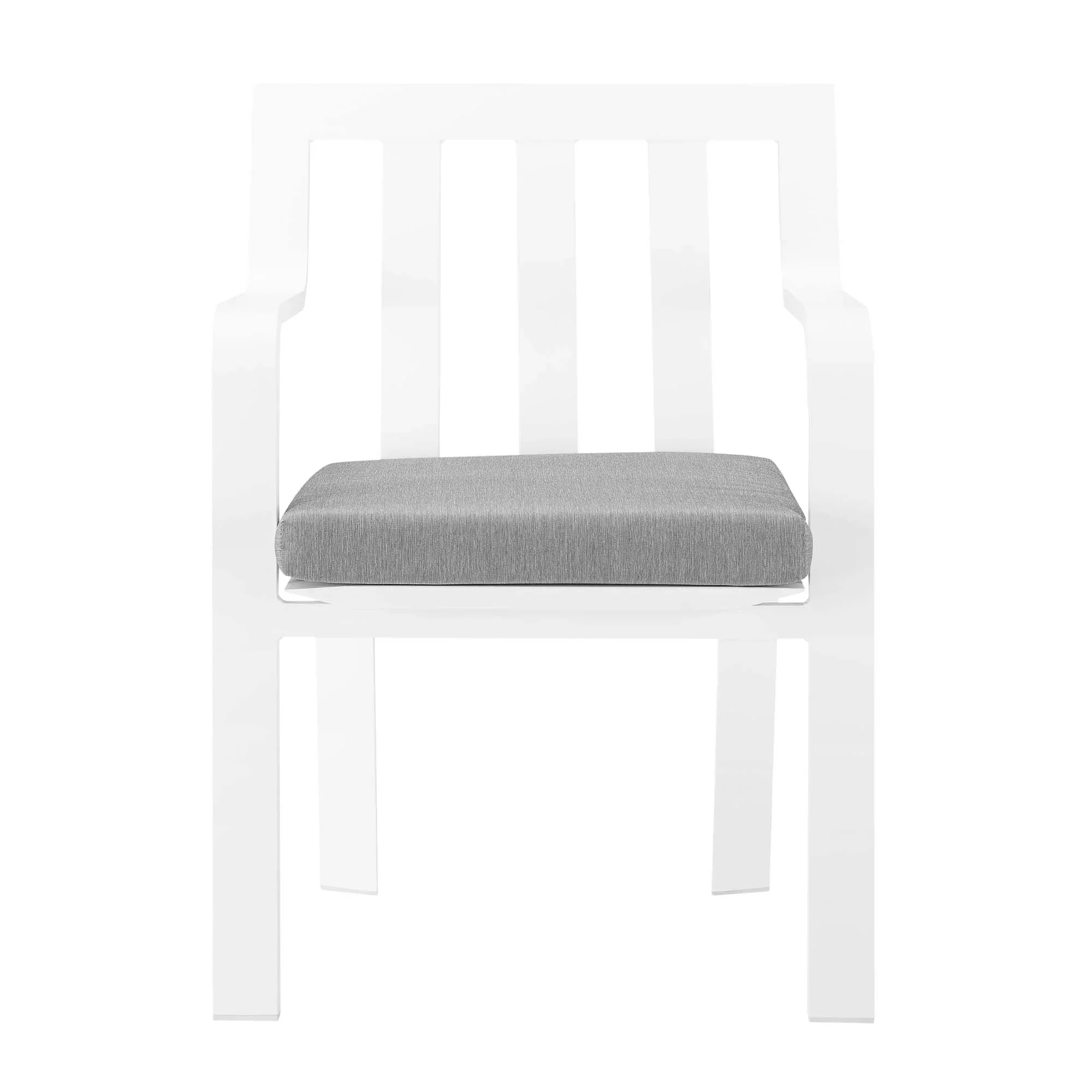 Baxley Outdoor Patio Aluminum Armchair Set of 2 - Image 5