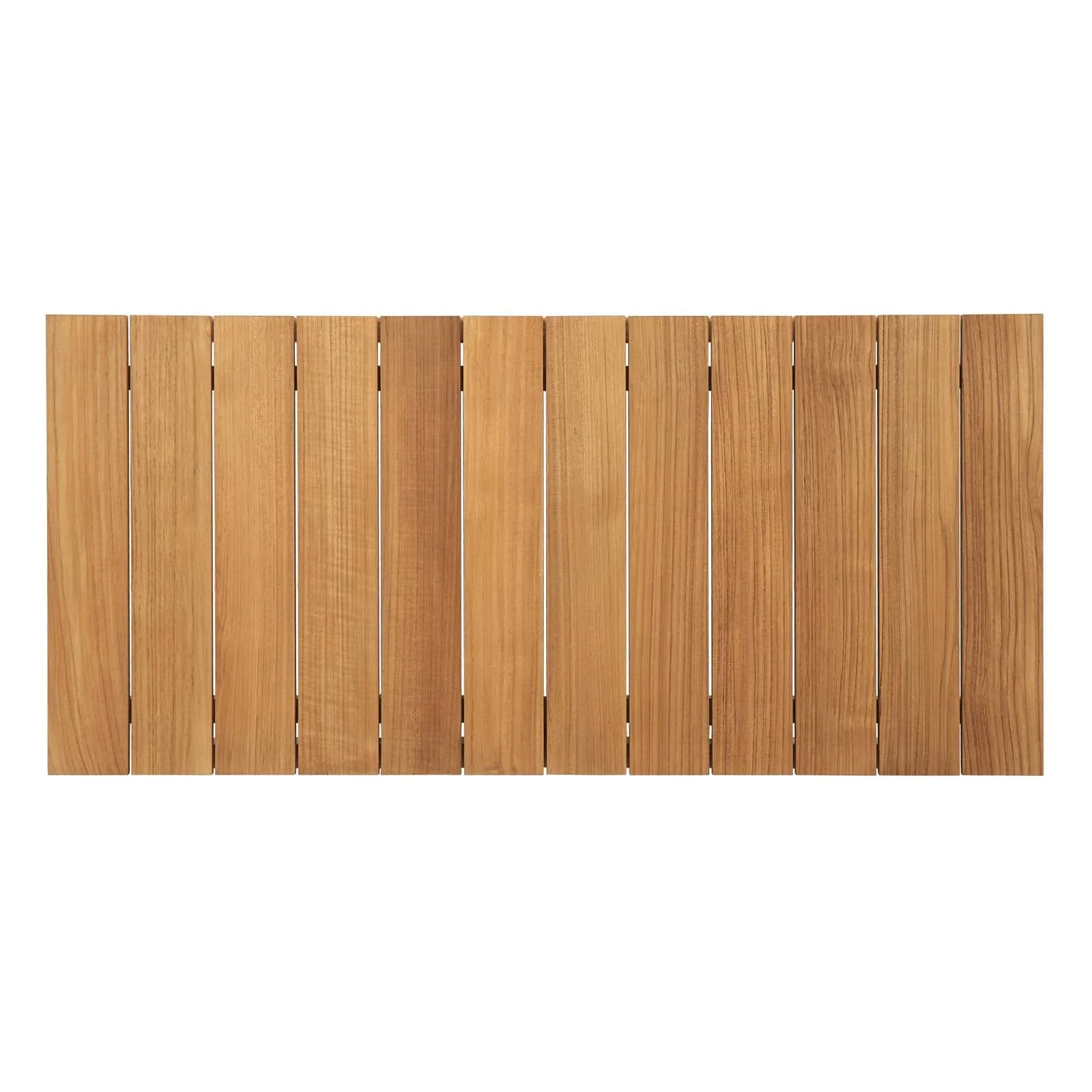 Bayport 6 Piece Outdoor Patio Teak Set in Natural White - Image 13