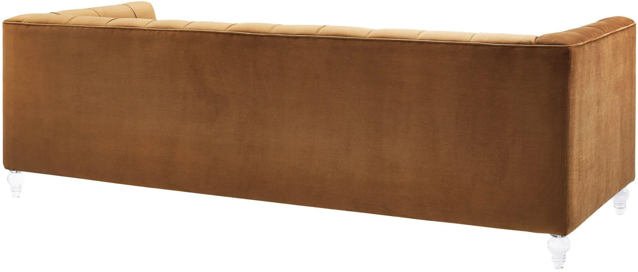 Bea 90.6" Performance Velvet Tufted Sofa - Image 4