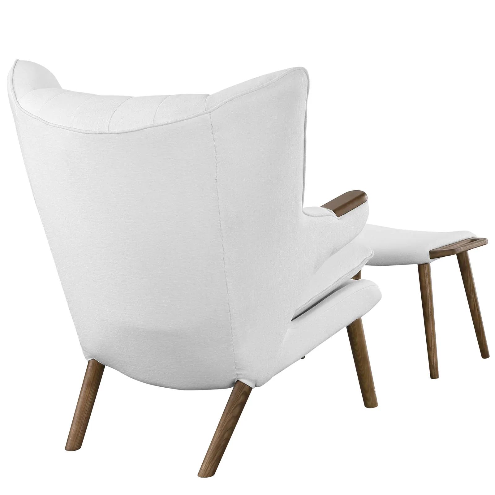 Bear Lounge Chair and Ottoman - Image 3