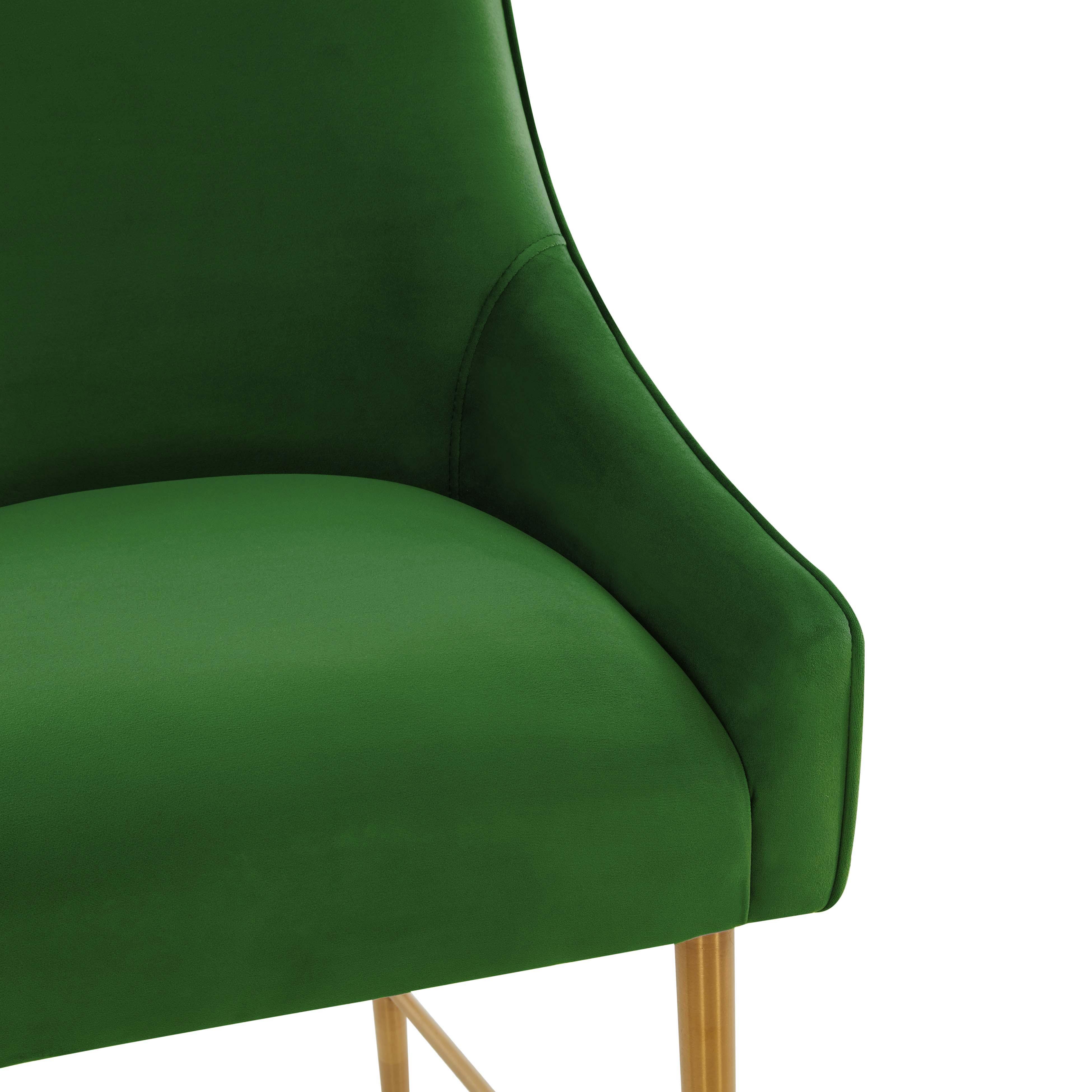 Beatrix Performance Velvet Stool - Image 11