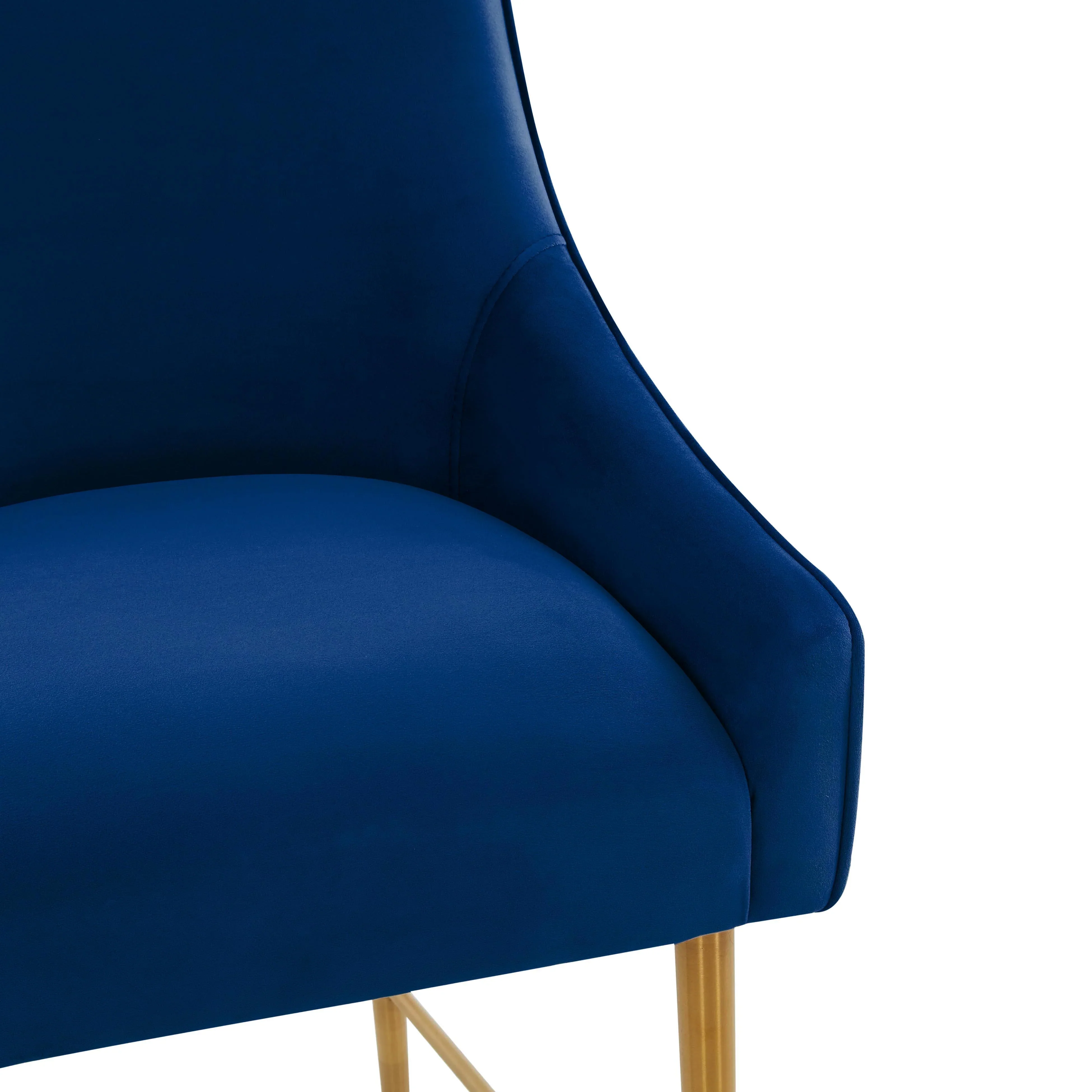 Beatrix Performance Velvet Stool - Image 17