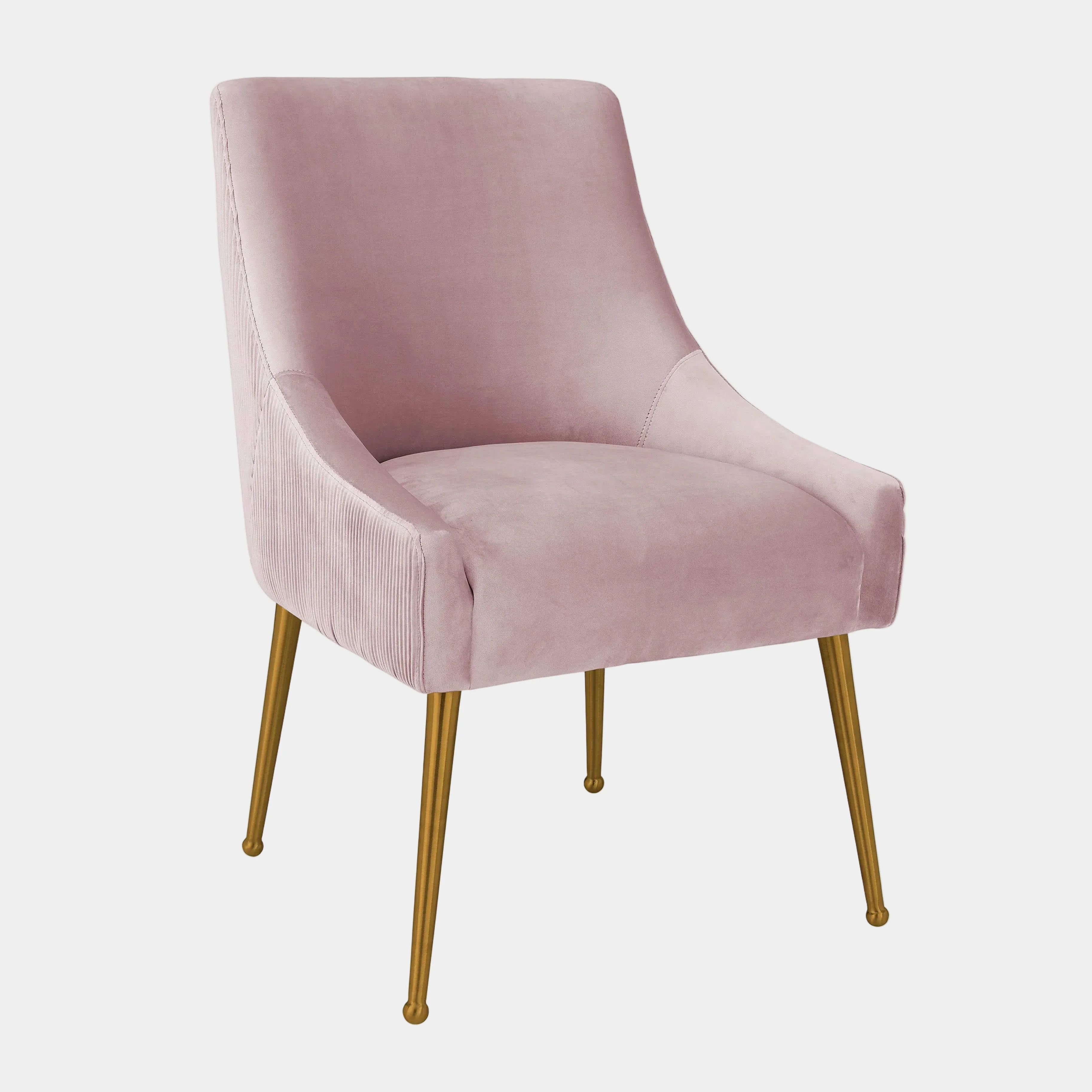 Beatrix Pleated Performance Velvet Dining Chair - Image 34