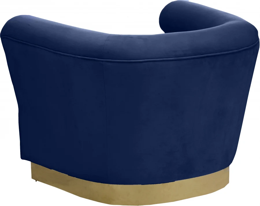 Bellini Velvet Upholstered Chair - Image 10