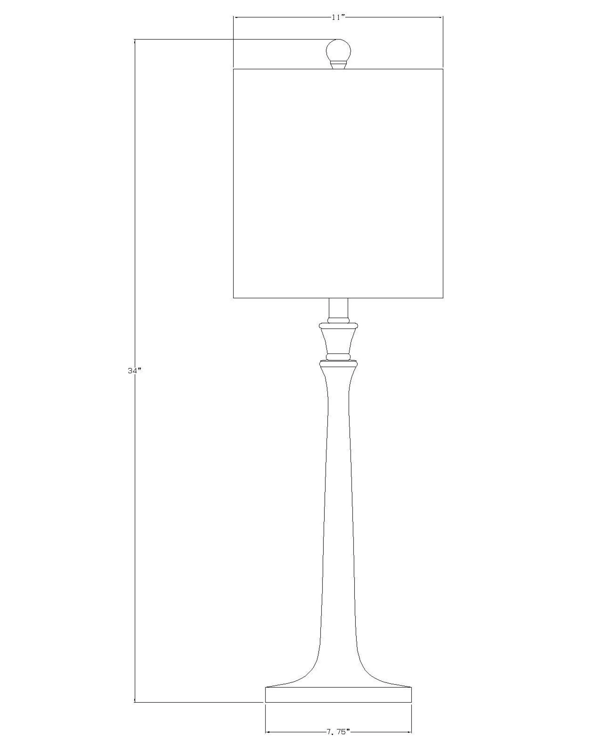 Bettiny Buffet Table Lamp - Image 6