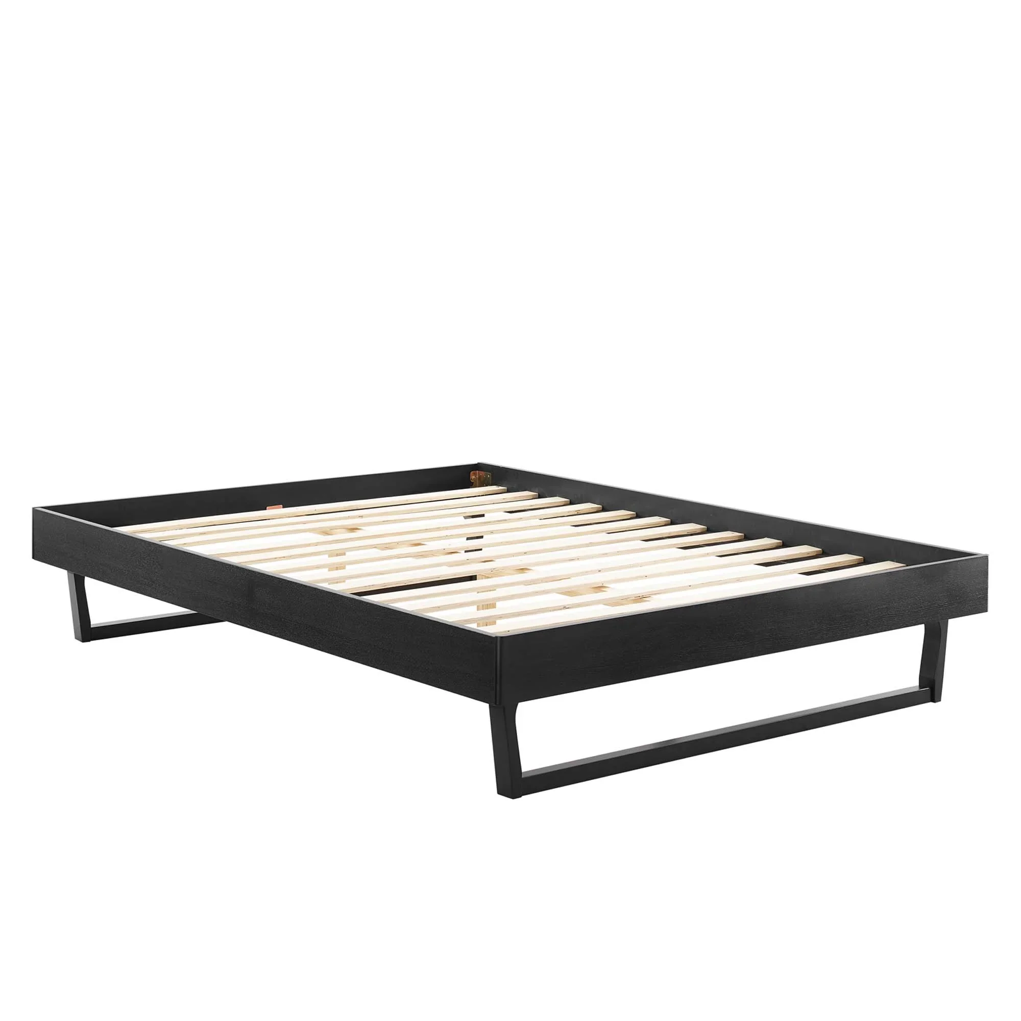 Billie Wood Platform Bed Frame - Image 18