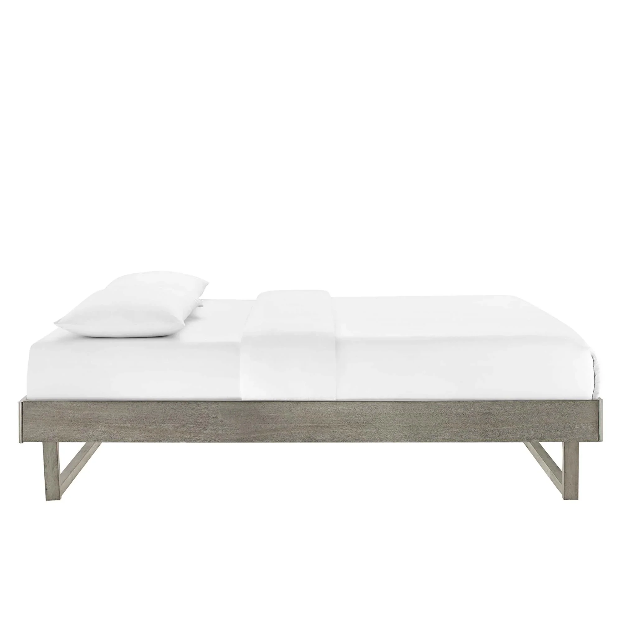 Billie Wood Platform Bed Frame - Image 2