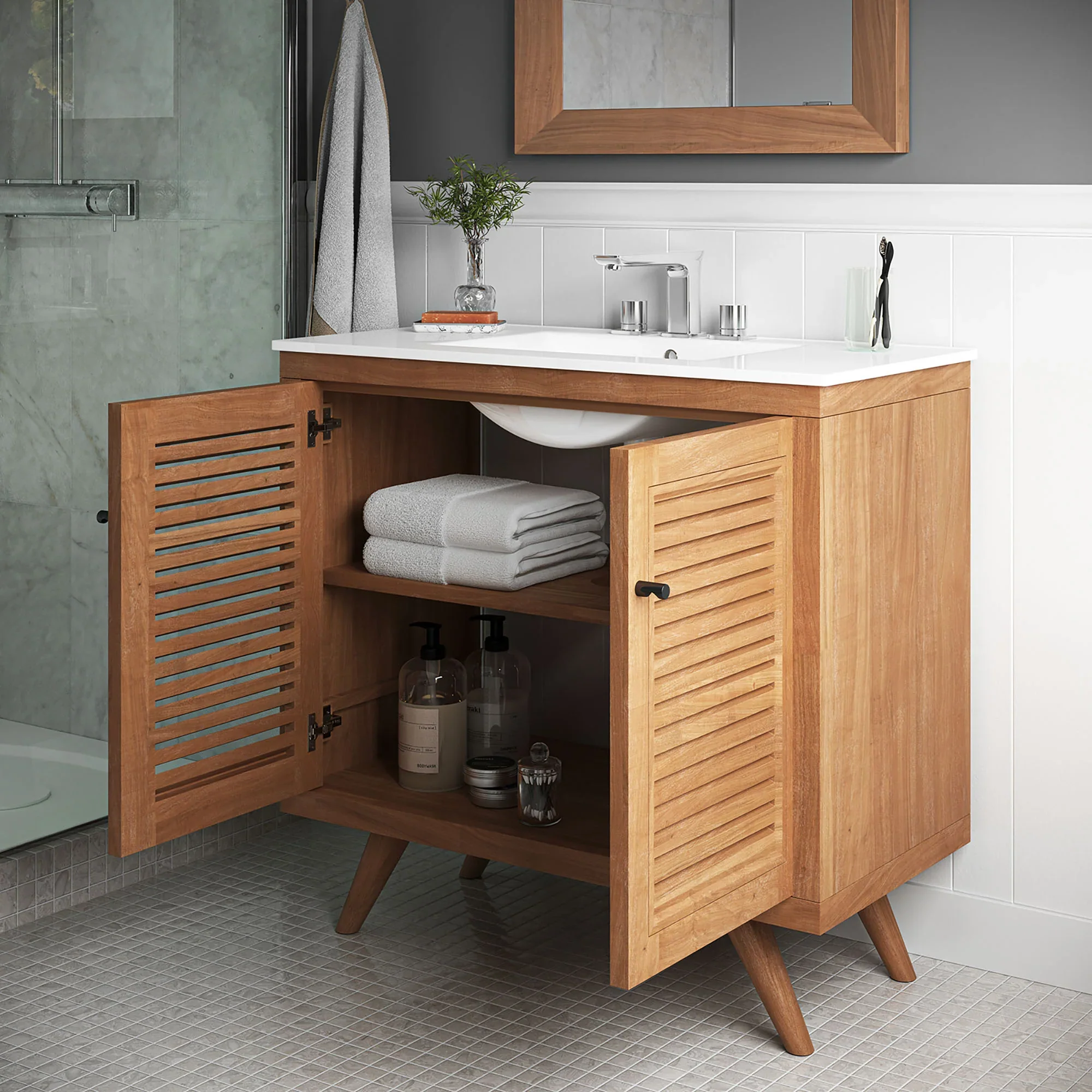 Birdie Bathroom Vanity Basin Included - Image 17