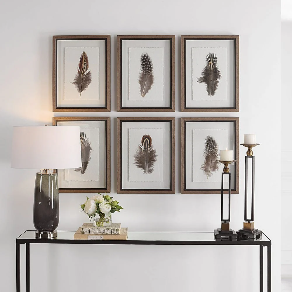 Birds of a Feather Framed Prints, S/6 - Image 4