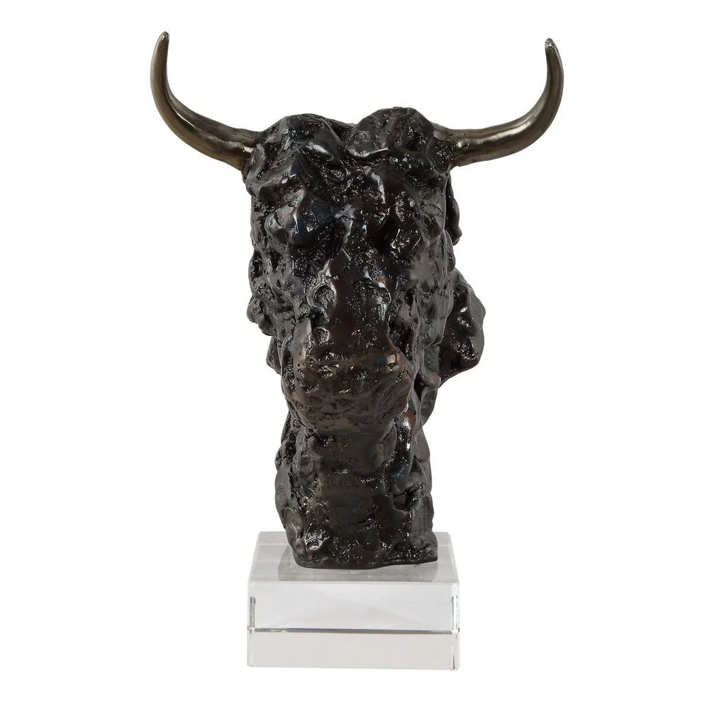 Bison Bust, Sculpture - Image 4