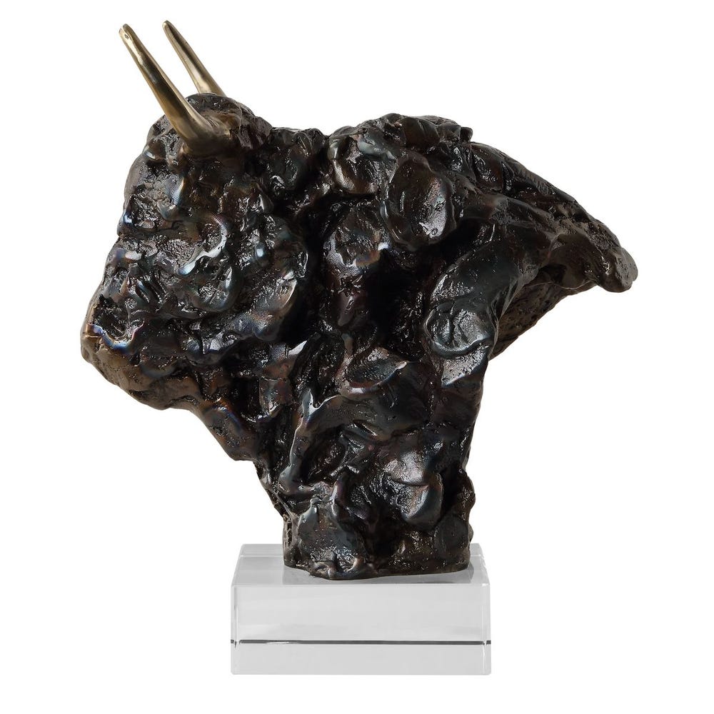 Bison Bust, Sculpture - Image 5