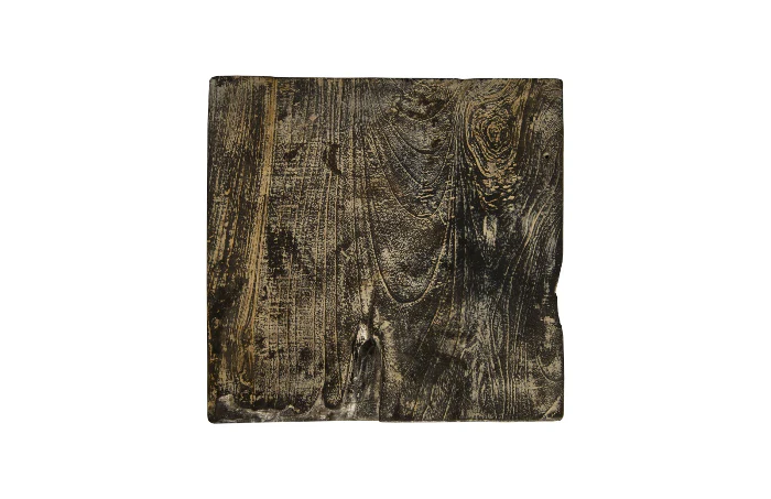 Black Wash Stool Square - Image 2