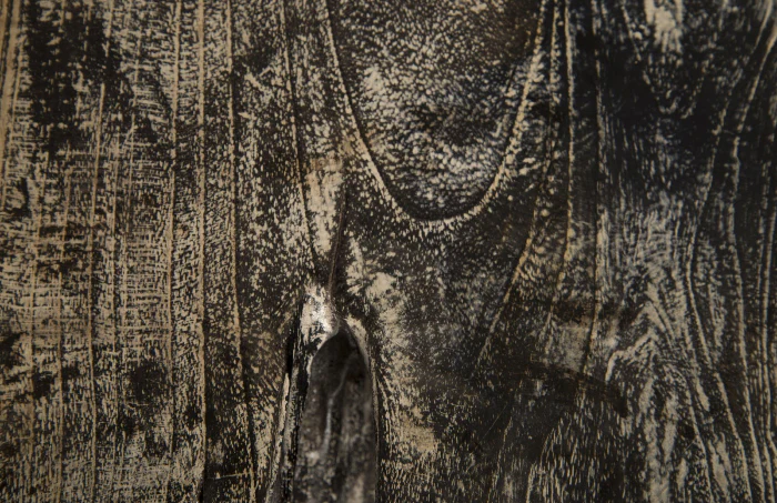 Black Wash Stool Square - Image 5
