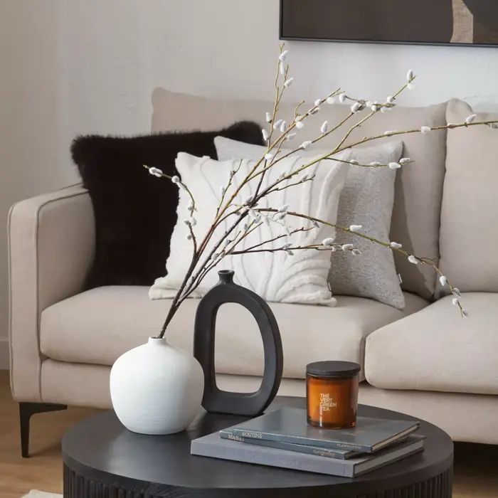 Wooden Coffee Table - Black - Image 6