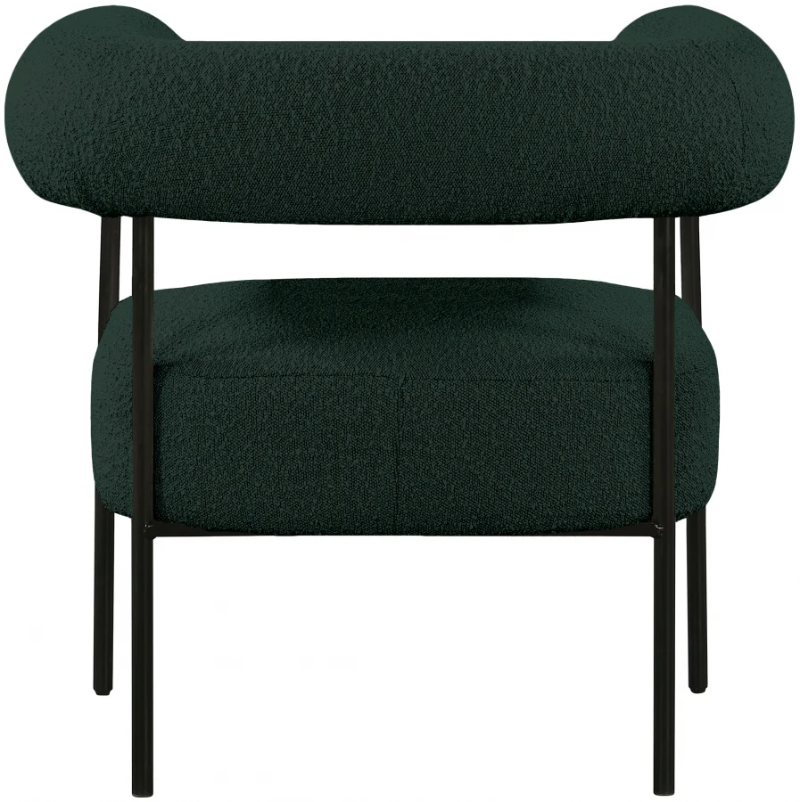 Blake Boucle Fabric Upholstered Accent Chair - Image 30