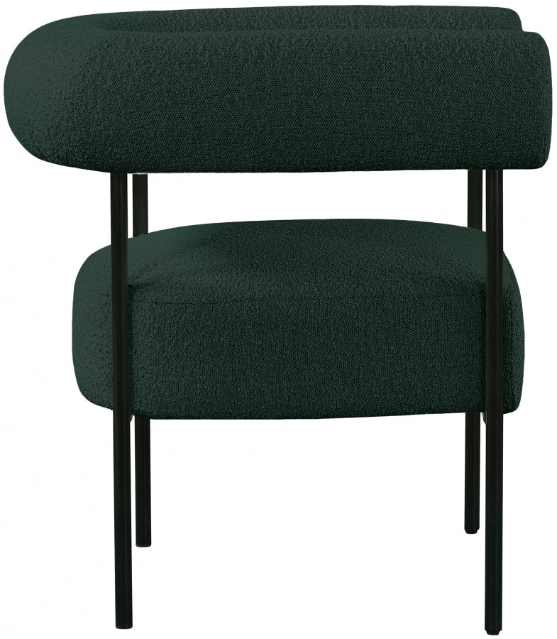 Blake Boucle Fabric Upholstered Accent Chair - Image 31