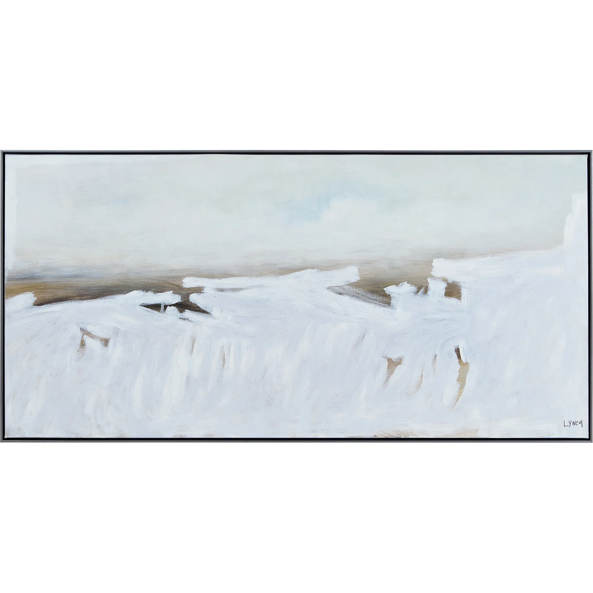Blanche Hand Painted