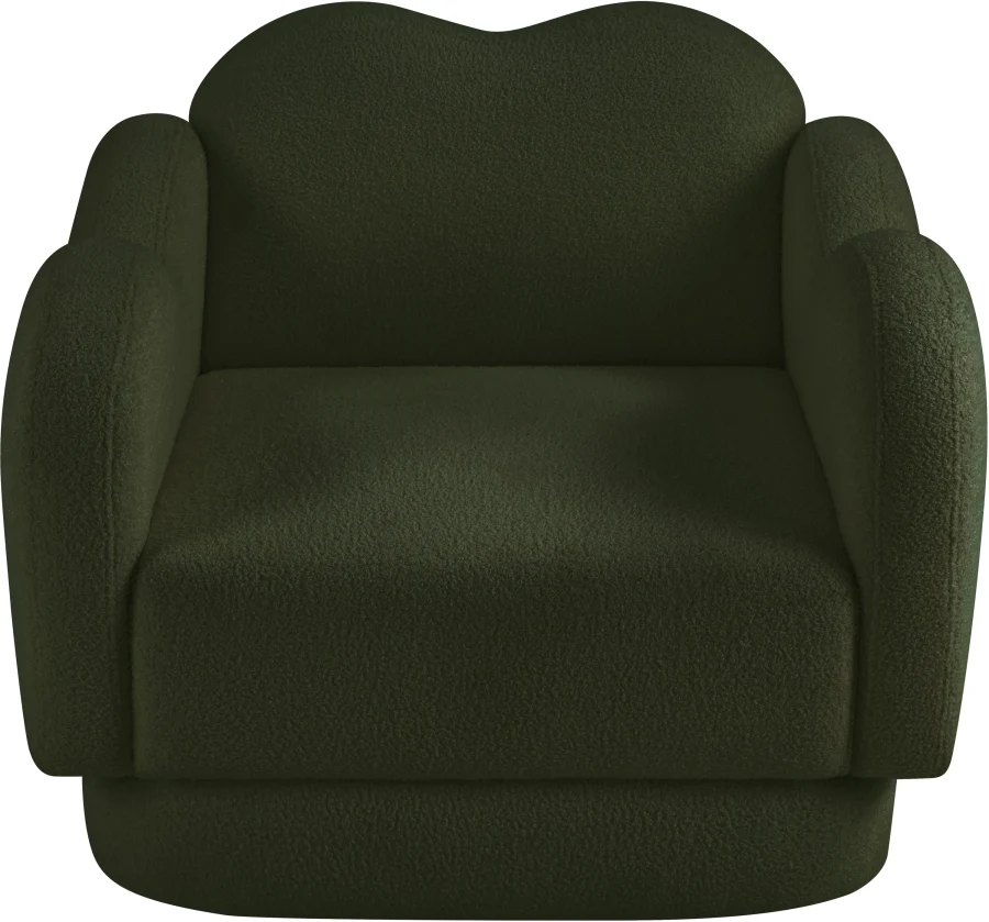 Bloom Teddy Fabric Upholstered Accent Chair - Image 33