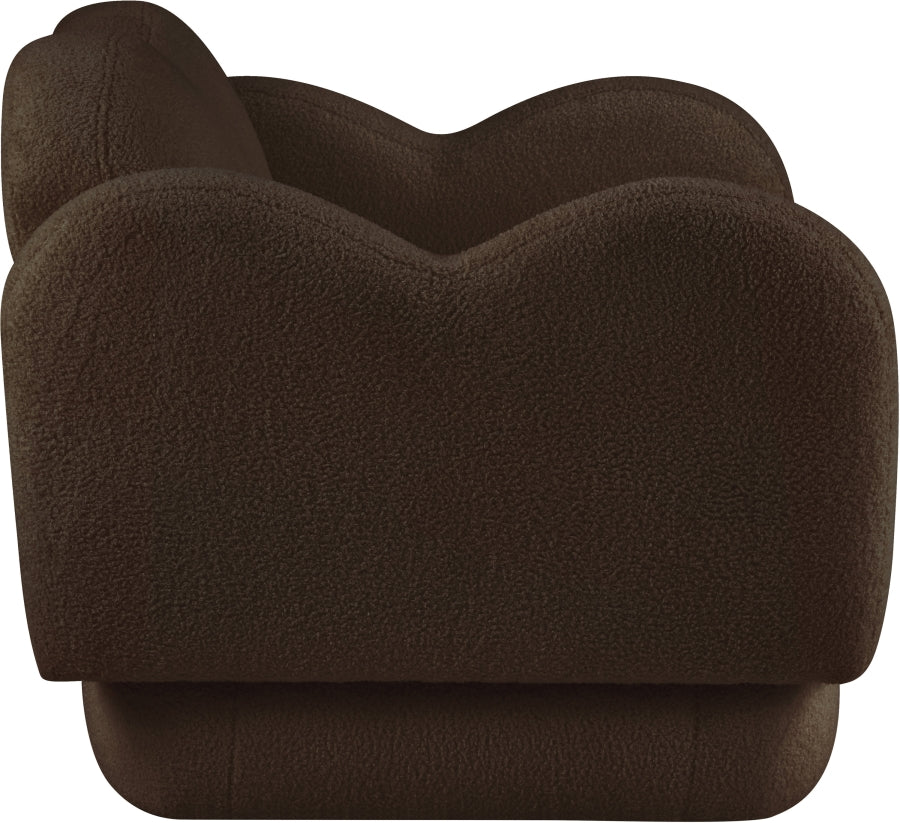 Bloom Teddy Fabric Upholstered Accent Chair - Image 45