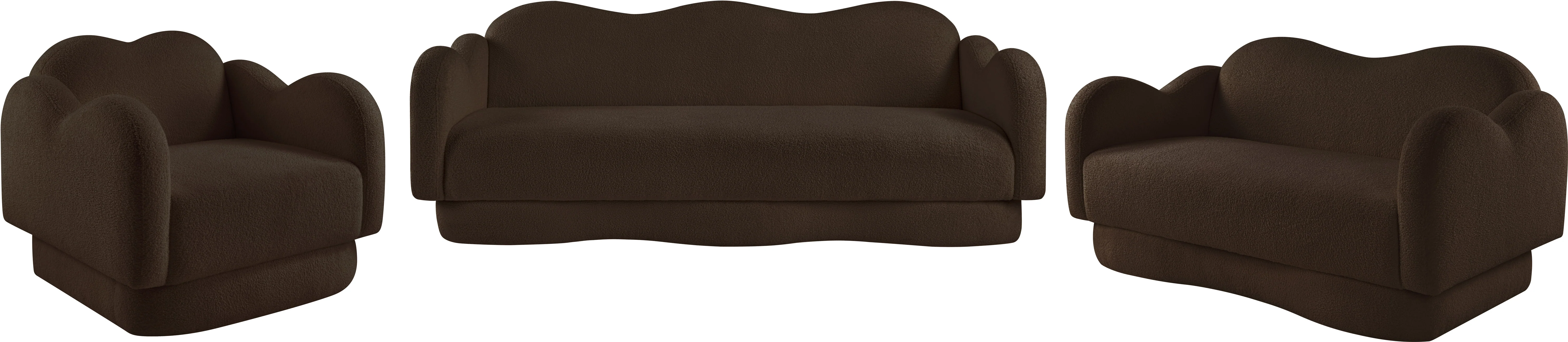 Bloom Teddy Fabric Upholstered Accent Chair - Image 50