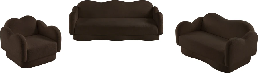 Bloom Teddy Fabric Upholstered Accent Chair - Image 51
