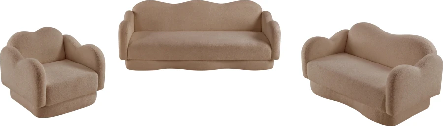 Bloom Teddy Fabric Upholstered Accent Chair - Image 65