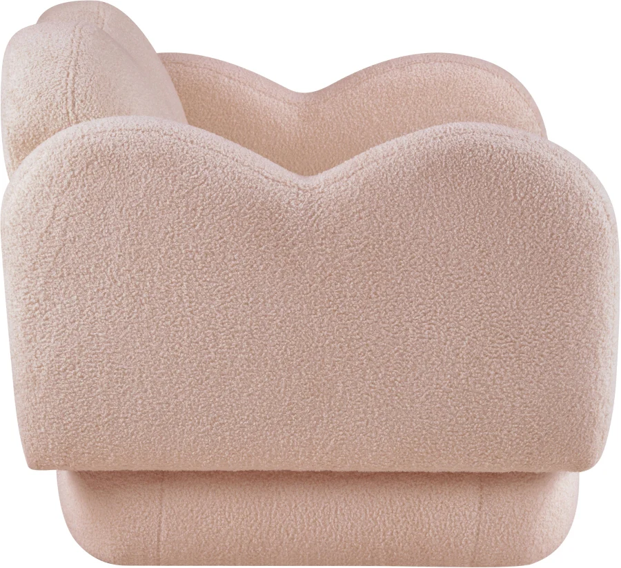Bloom Teddy Fabric Upholstered Accent Chair - Image 73