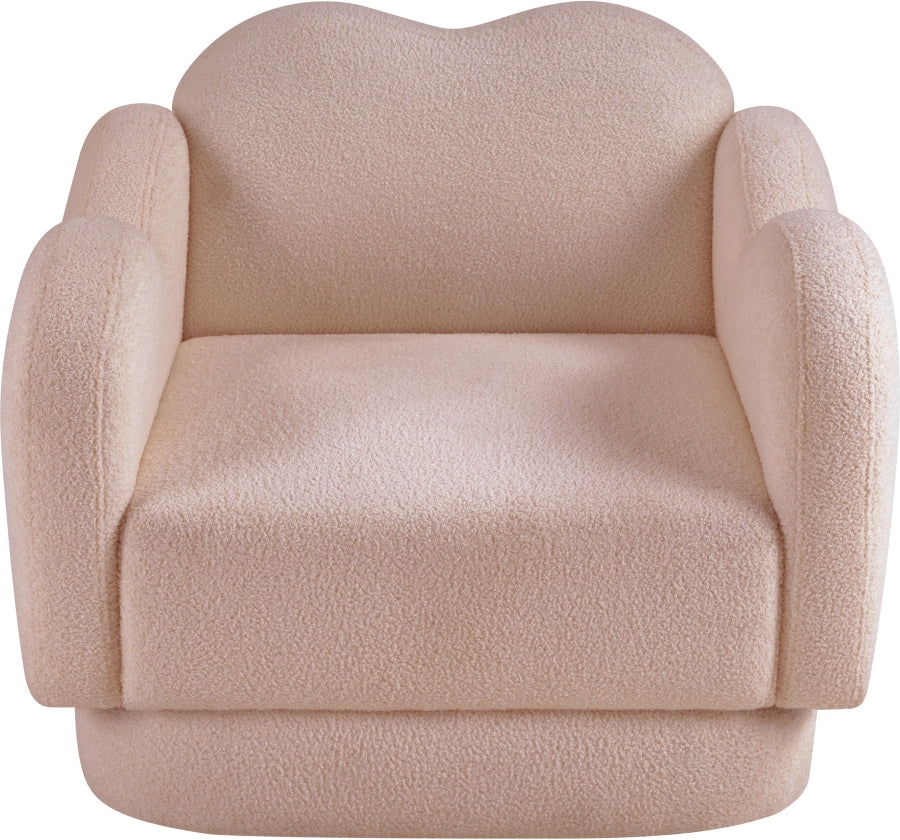 Bloom Teddy Fabric Upholstered Accent Chair - Image 75