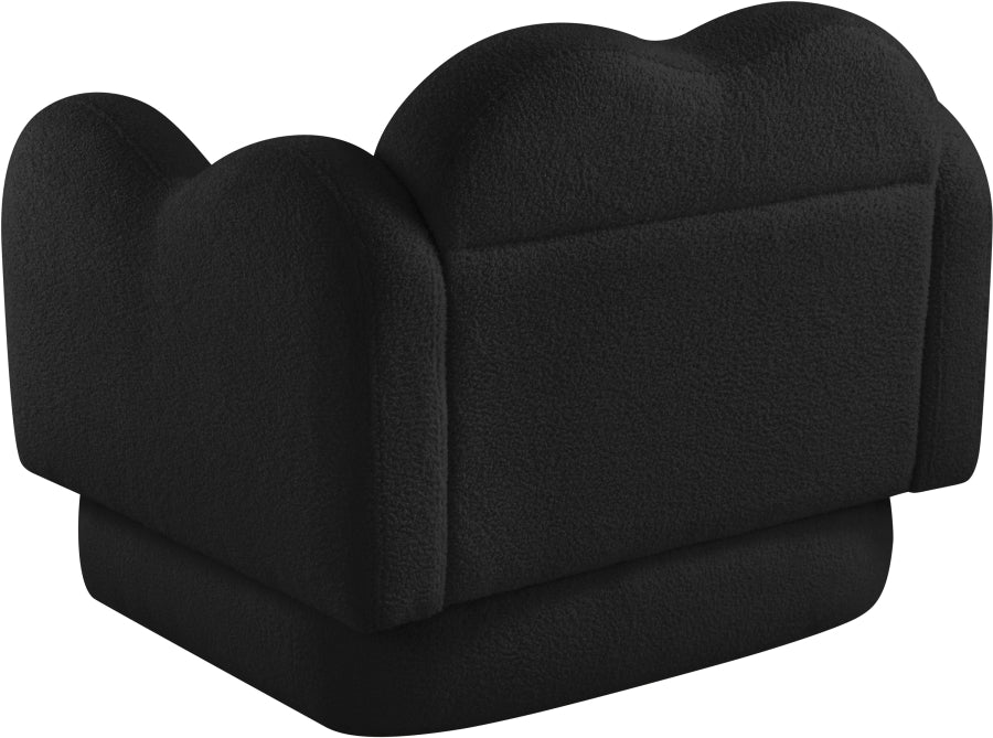Bloom Teddy Fabric Upholstered Accent Chair - Image 8