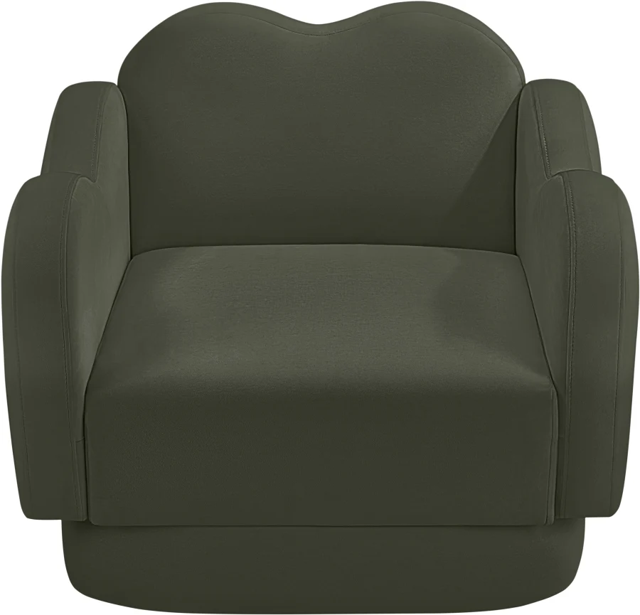 Bloom Velvet Upholstered Accent Chair - Image 24